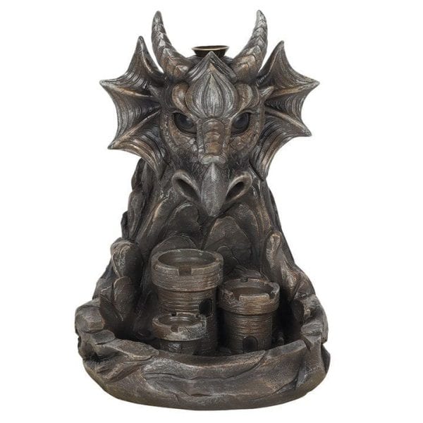 Grey Dragon Backflow Incense Burner Grey Dragon Backflow Incense Burner