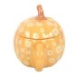 Groovy Floral Pumpkin Lidded Mug