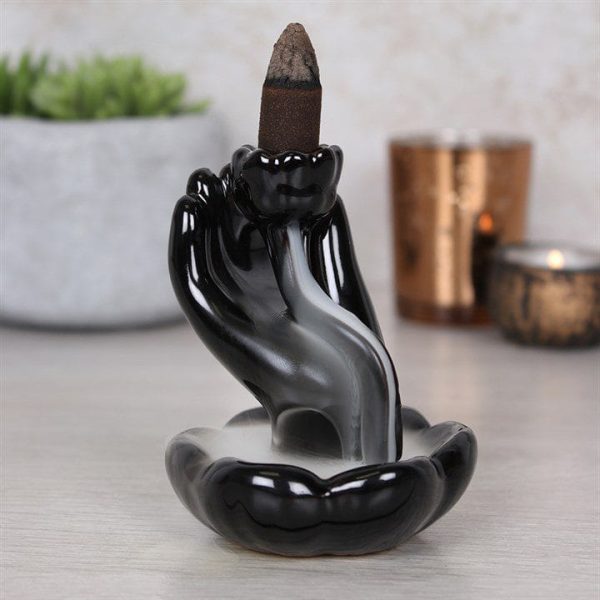 Hand & Lotus Flower Backflow Incense Burner Hand & Lotus Flower Backflow Incense Burner