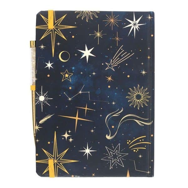 Leave A Little Sparkle A5 Notebook with Citrine Pen Leave A Little Sparkle A5 Notebook with Citrine Pen