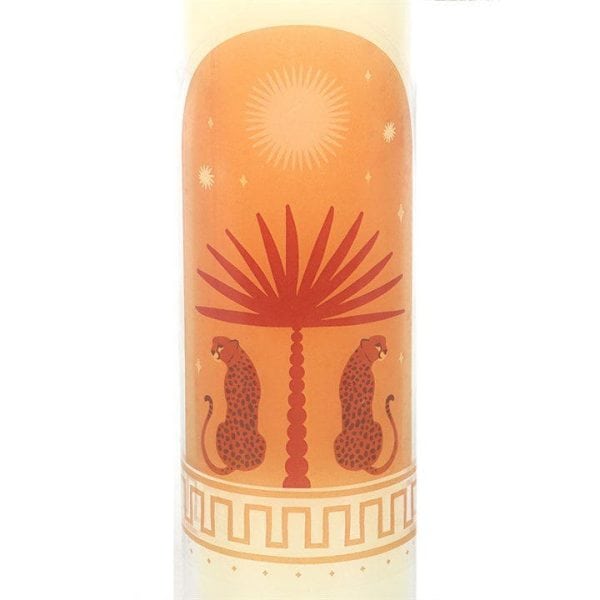Leopard Palm Sandalwood & Oud Tube Candle Leopard Palm Sandalwood & Oud Tube Candle