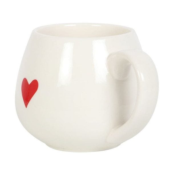 Love Heart Hidden Message Rounded Mug Love Heart Hidden Message Rounded Mug