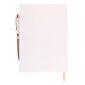 Luna Moth Daily Reflection Journal and Clear Quartz Crystal Pen