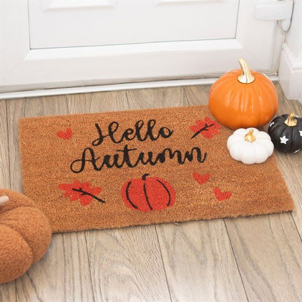 Natural Hello Autumn Doormat Natural Hello Autumn Doormat