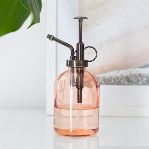 Pink Minimalist Glass Plant Mister Pink Minimalist Glass Plant Mister