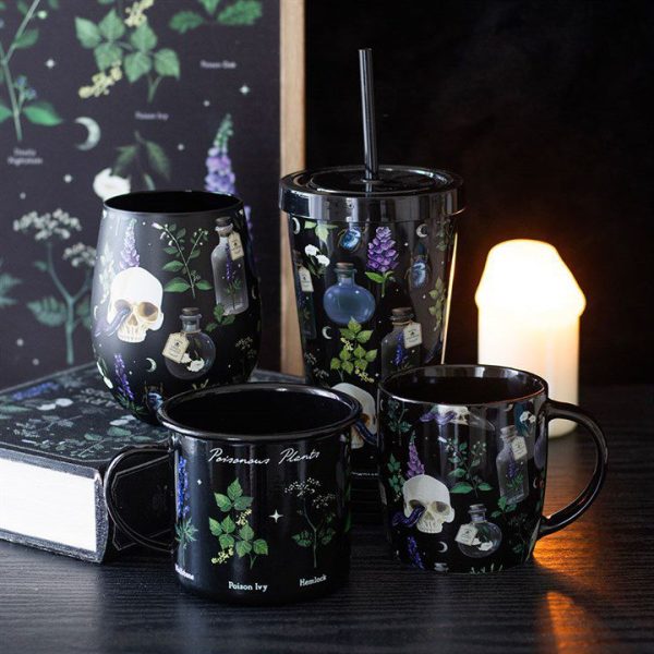 Poisonous Plants Enamel Mug Poisonous Plants Enamel Mug