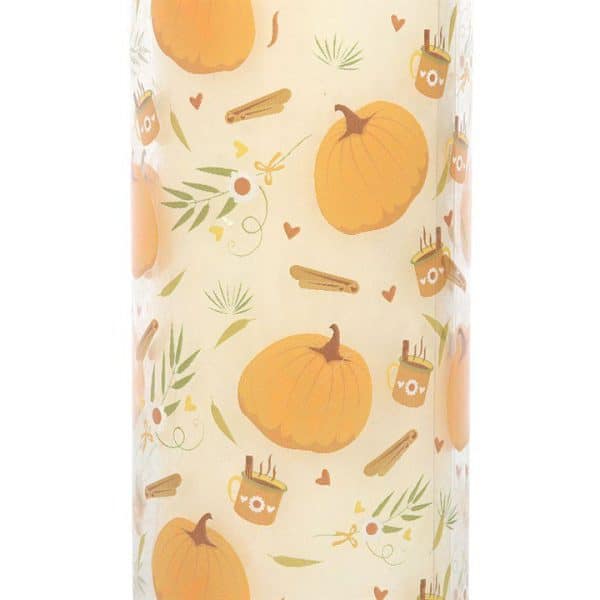 Pumpkin Print Tube Candle Pumpkin Print Tube Candle