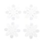 Set of 4 Daisy Shaped Coasters