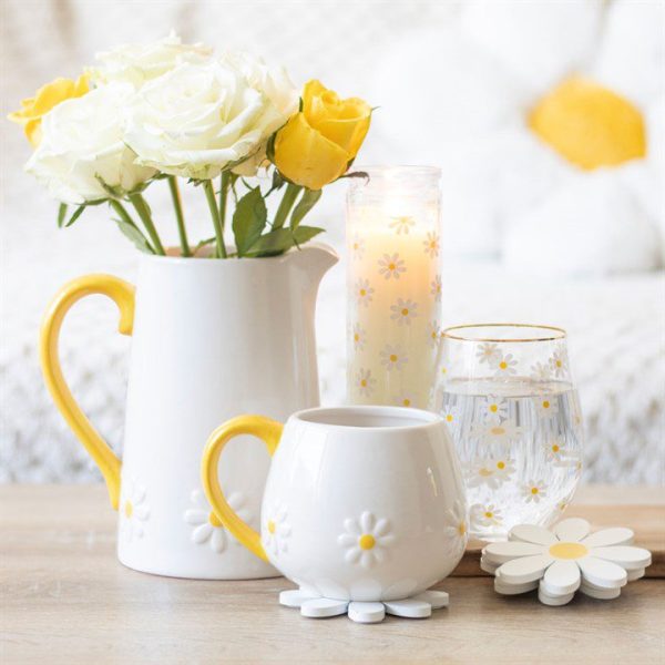 Set of 4 Daisy Shaped Coasters Set of 4 Daisy Shaped Coasters