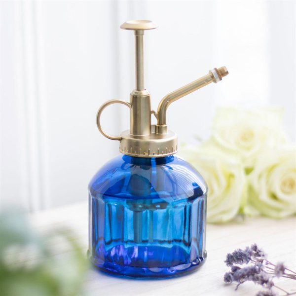Small Blue Glass Plant Mister Small Blue Glass Plant Mister