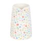 Spring Floral Print Ceramic Flower Jug