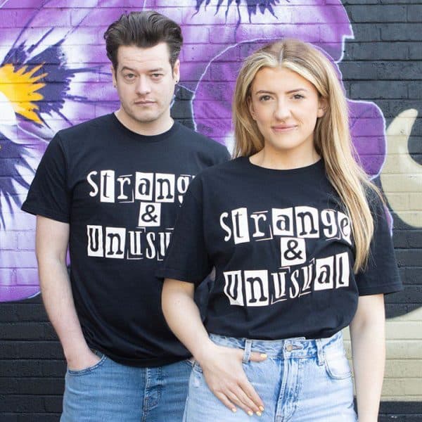 Strange & Unusual Unisex T-shirt Size M Strange & Unusual Unisex T-shirt Size M