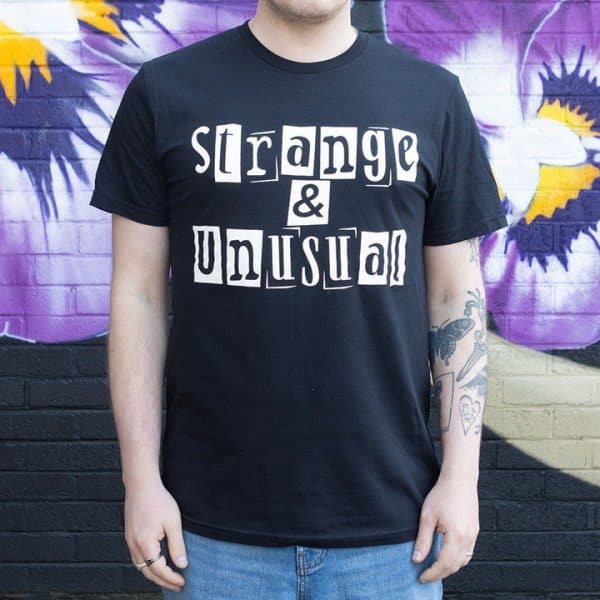 Strange & Unusual Unisex T-shirt Size M Strange & Unusual Unisex T-shirt Size M