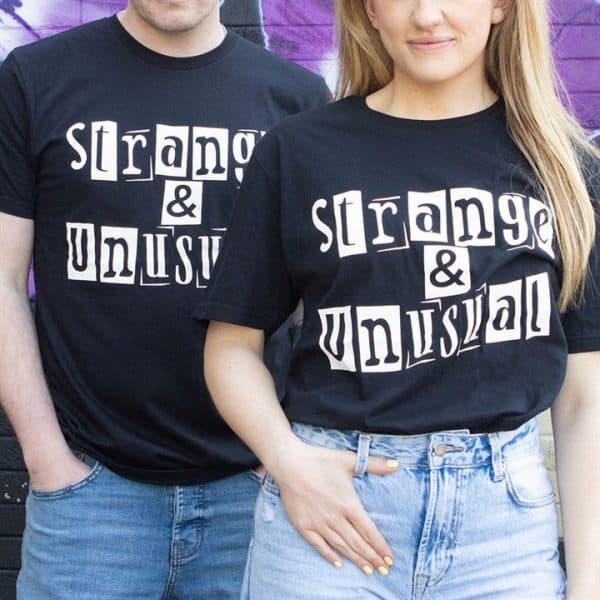Strange & Unusual Unisex T-shirt Size M Strange & Unusual Unisex T-shirt Size M