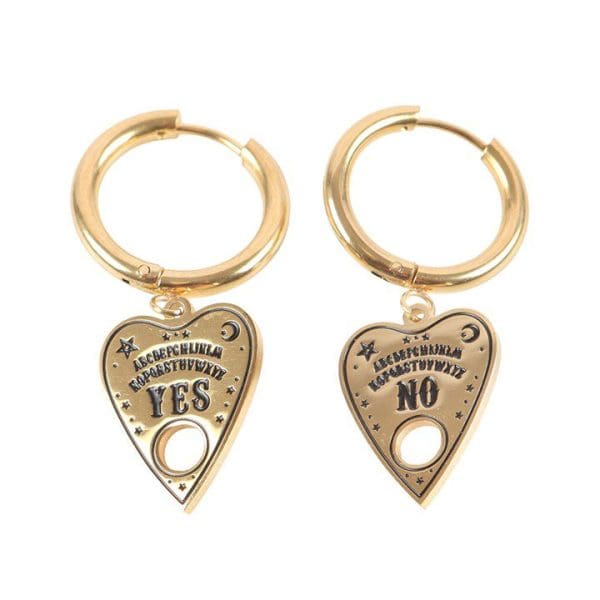 Talking Board Planchette Earrings Talking Board Planchette Earrings