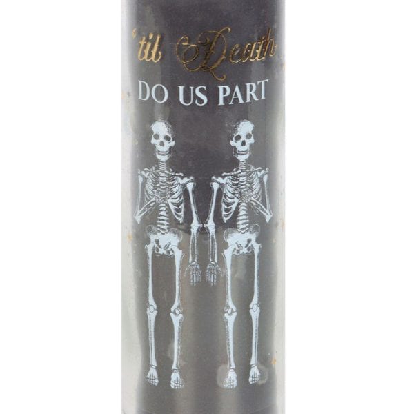 Til Death Do Us Part Amber Noir Tube Candle Til Death Do Us Part Amber Noir Tube Candle