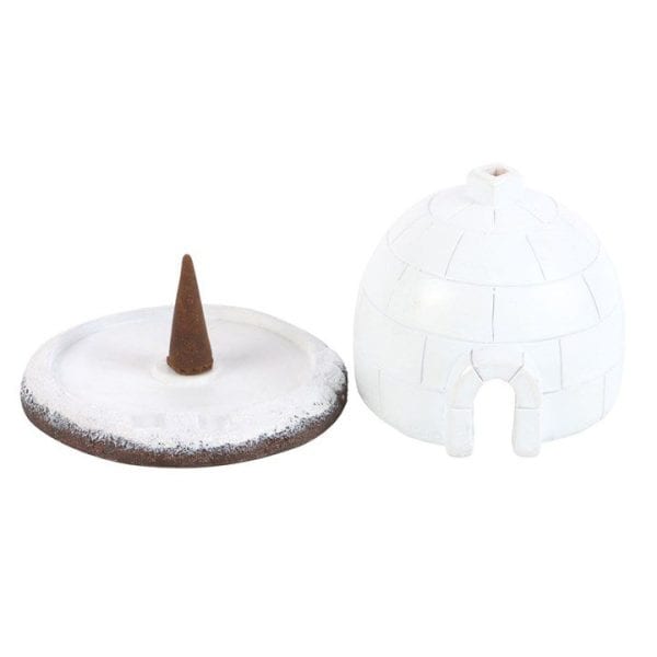 Winter Igloo Incense Cone Burner Winter Igloo Incense Cone Burner