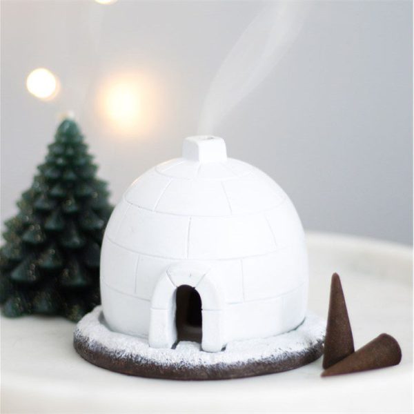 Winter Igloo Incense Cone Burner Winter Igloo Incense Cone Burner