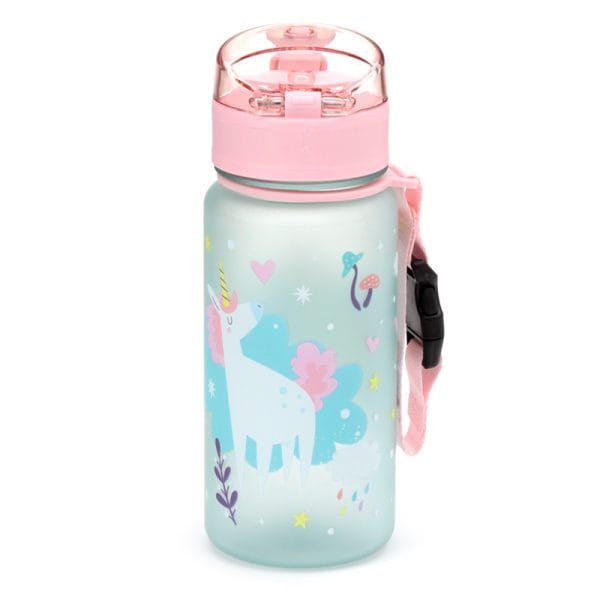 350ml Shatterproof Pop Top Children's Water Bottle - Unicorn Magic BOT216 - Image 6