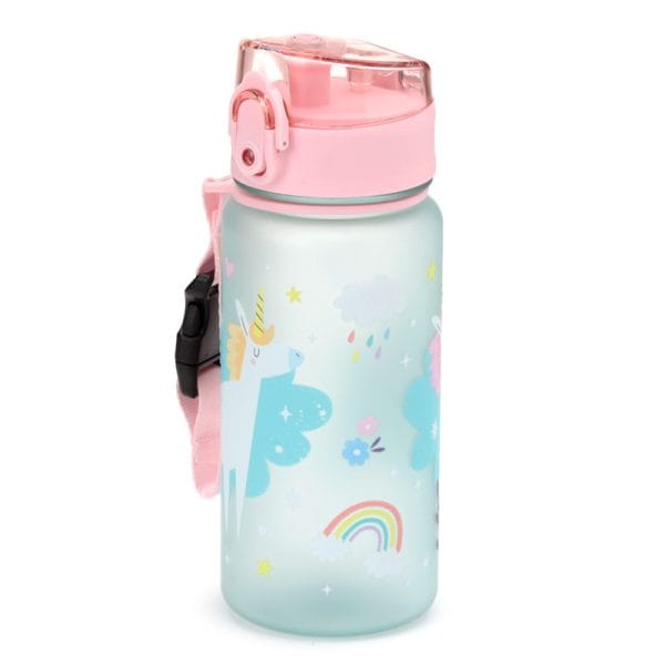 350ml Shatterproof Pop Top Children's Water Bottle - Unicorn Magic BOT216 - Image 4