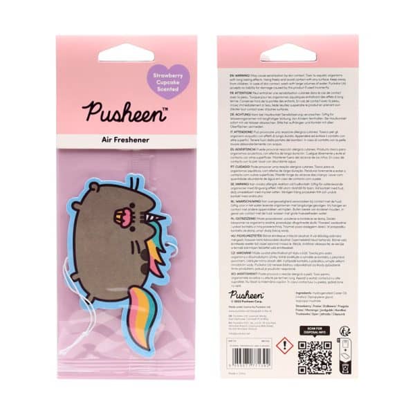 Air Freshener - Strawberry Cupcake Scented Pusheen the Cat Pusheenicorn AIRF123 - Image 6