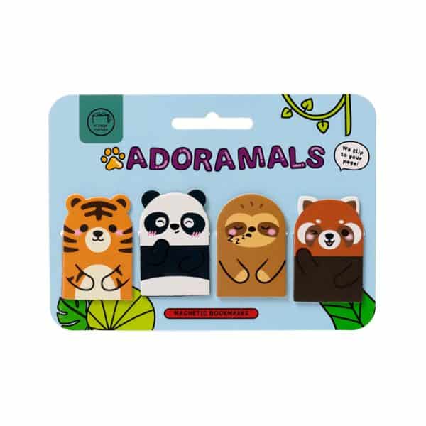 Magnetic Shaped Bookmark Set - Adoramals Wild BOOK15 - Image 2