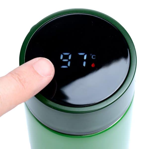 Reusable Insulated Drinks Bottle Digital Thermometer - Minecraft Creeper BOT183 - Image 2