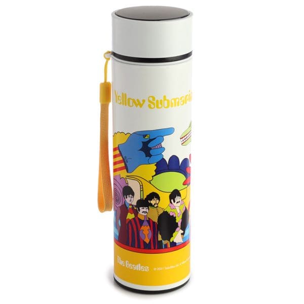 Reusable Insulated Drinks Bottle Digital Thermometer - Yellow Submarine BOT136 - Image 2