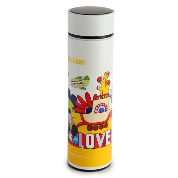 Reusable Insulated Drinks Bottle Digital Thermometer - Yellow Submarine BOT136 - Image 4