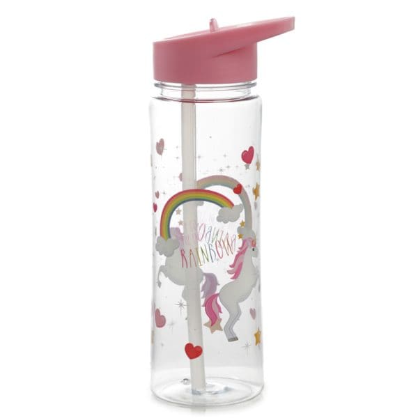 Reusable Shatterproof Water Bottle 550ml - Enchanted Rainbows Unicorn BOT05T - Image 6