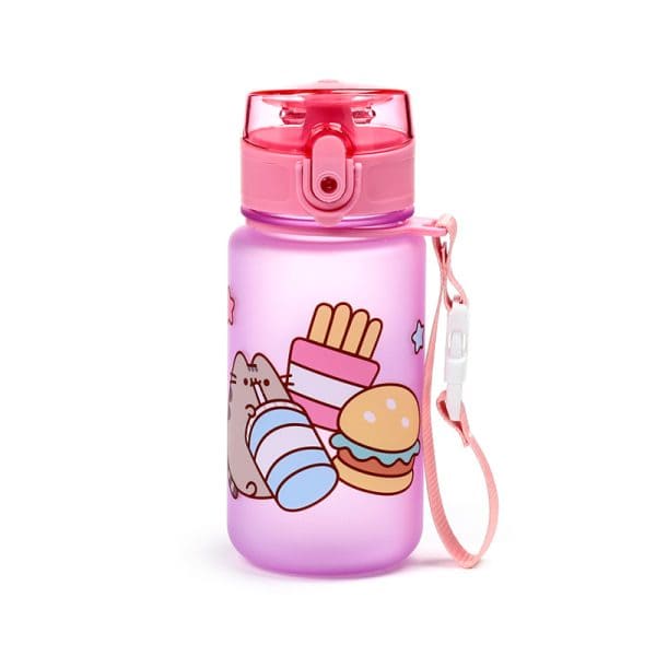 350ml Shatterproof Pop Top Children's Water Bottle - Pusheen the Cat Core BOT348 - Image 4