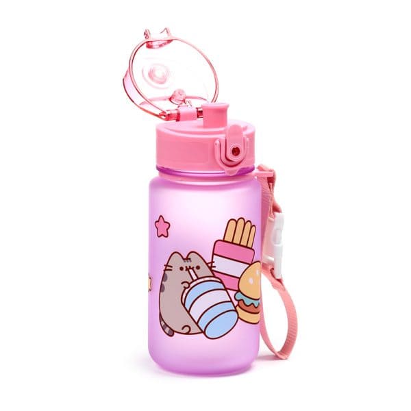 350ml Shatterproof Pop Top Children's Water Bottle - Pusheen the Cat Core BOT348 - Image 2