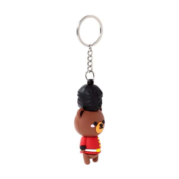 3D PVC Keyring - Arthur the Bear London Guardsman KEY295 - Image 4