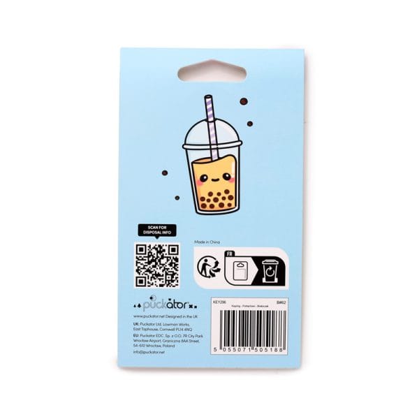 3D PVC Keyring - Foodiemals Boba the Bubble Tea KEY296 - Image 6