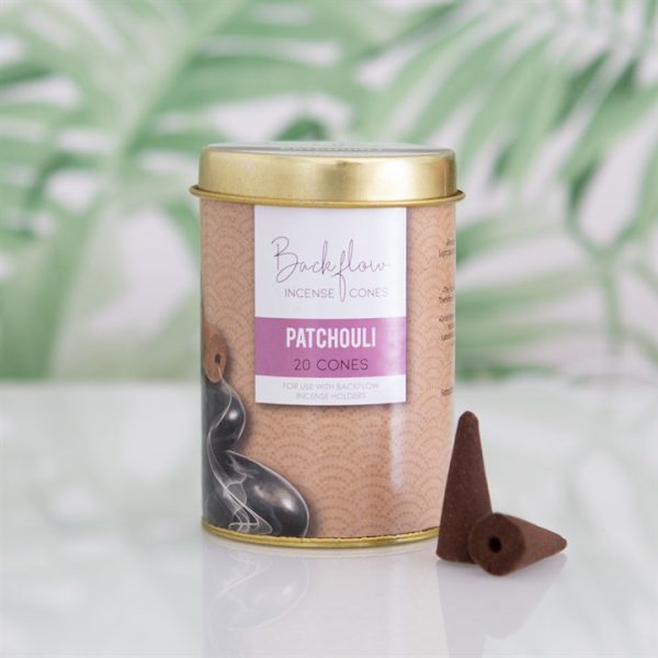 6 Tins of Elements Patchouli Jumbo Backflow Cones 6 Tins of Elements Patchouli Jumbo Backflow Cones