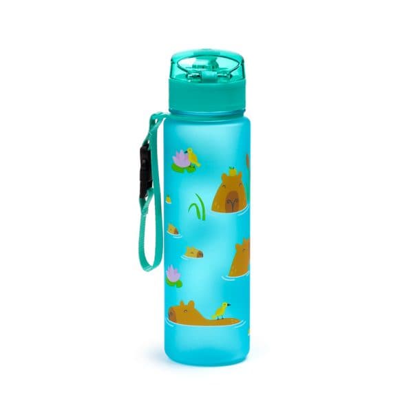 600ml Shatterproof Pop Top Water Bottle - Capybara BOT353 - Image 7