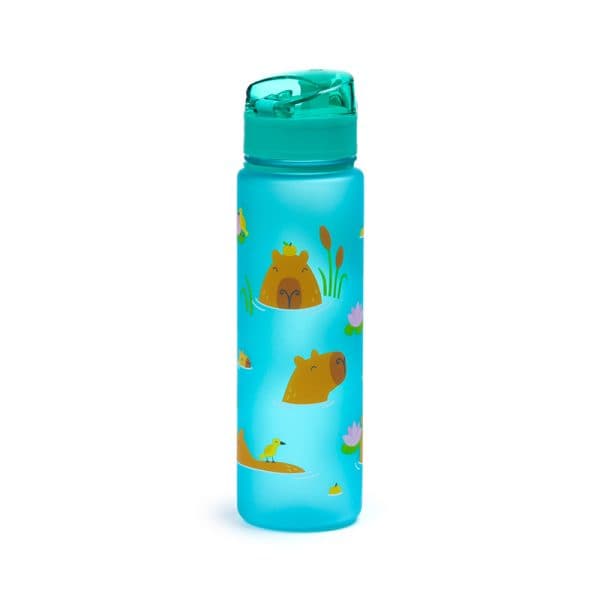 600ml Shatterproof Pop Top Water Bottle - Capybara BOT353 - Image 8