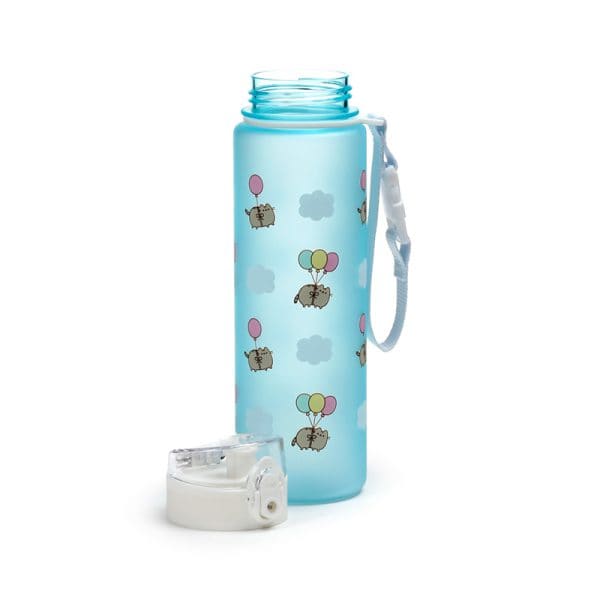 600ml Shatterproof Pop Top Water Bottle - Pusheen the Cat Balloons BOT347 - Image 3