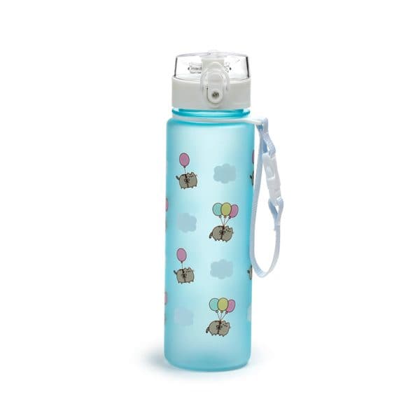 600ml Shatterproof Pop Top Water Bottle - Pusheen the Cat Balloons BOT347 - Image 4