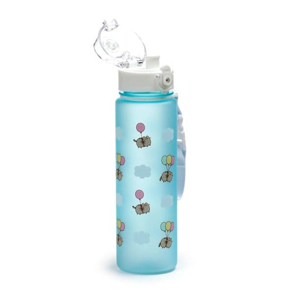 600ml Shatterproof Pop Top Water Bottle - Pusheen the Cat Balloons BOT347 - Image 2