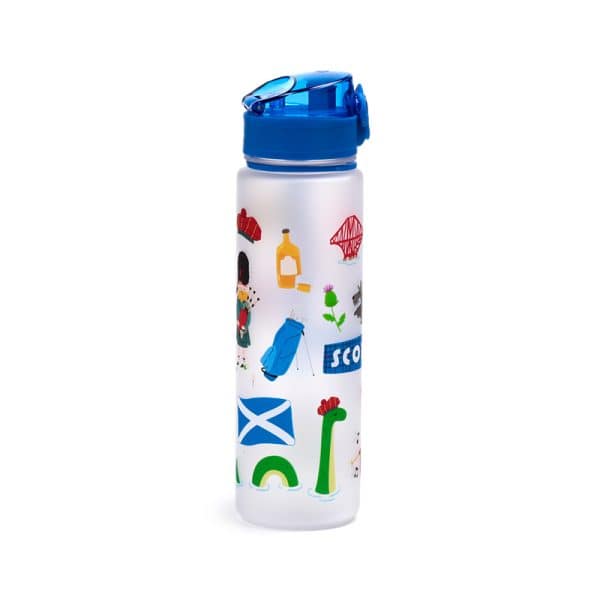 600ml Shatterproof Pop Top Water Bottle - Scotland Souvenir BOT352 - Image 9