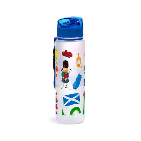 600ml Shatterproof Pop Top Water Bottle - Scotland Souvenir BOT352 - Image 8