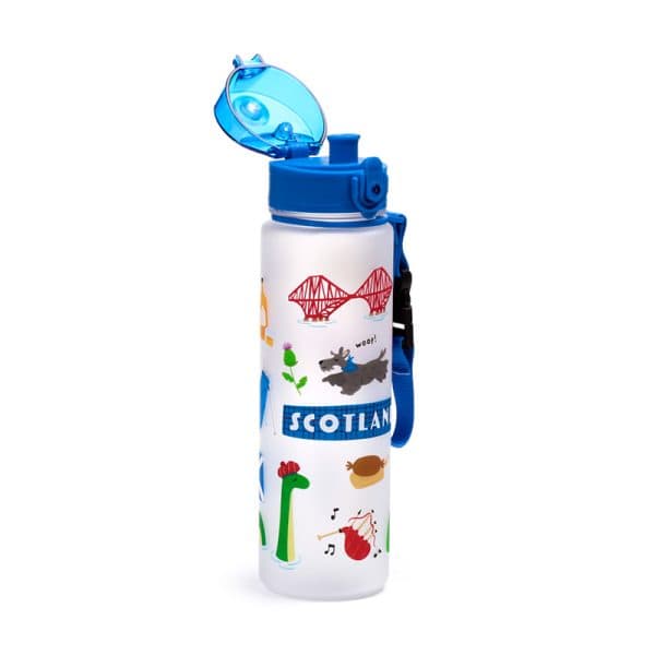 600ml Shatterproof Pop Top Water Bottle - Scotland Souvenir BOT352 - Image 2