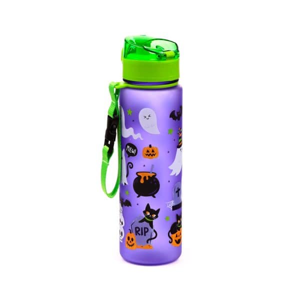 600ml Shatterproof Pop Top Water Bottle - Spooky BOT370 - Image 7