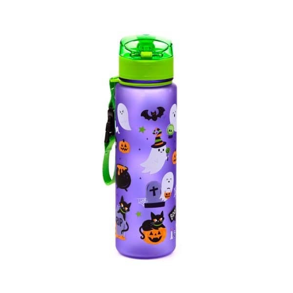 600ml Shatterproof Pop Top Water Bottle - Spooky BOT370 - Image 8