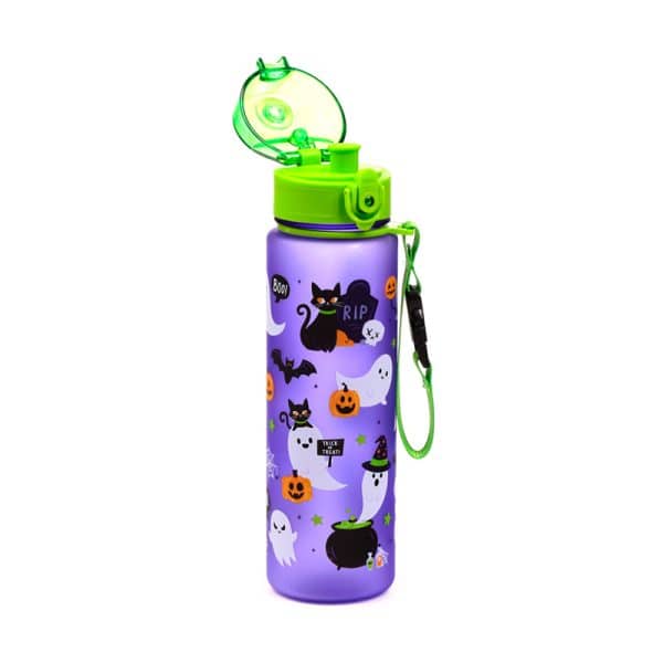 600ml Shatterproof Pop Top Water Bottle - Spooky BOT370 - Image 2