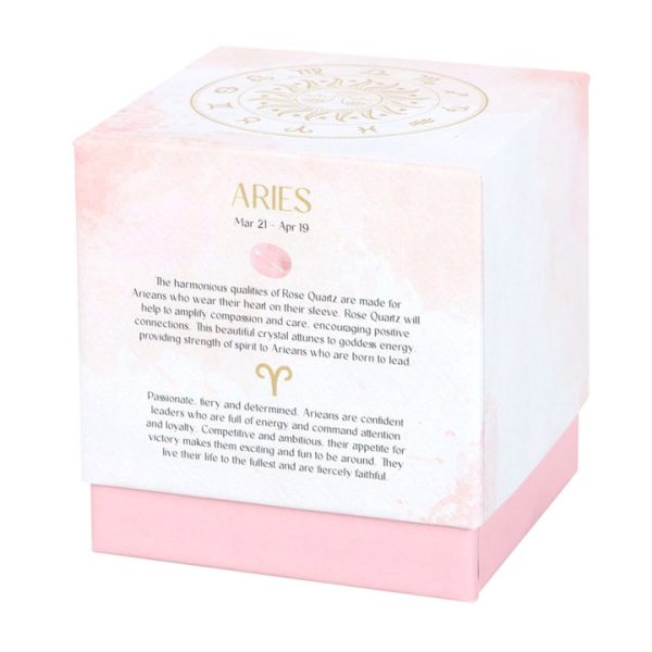 Aries Cedarwood Gemstone Zodiac Candle Aries Cedarwood Gemstone Zodiac Candle