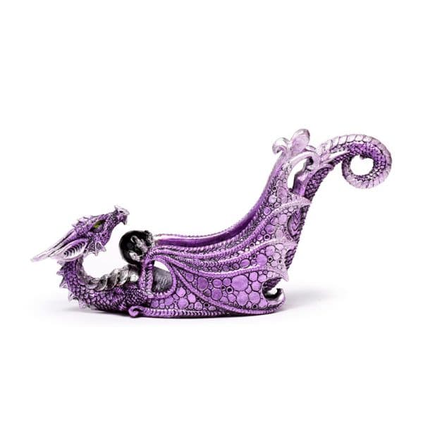 Ashcatcher Incense Burner - Enchanted Nightmare Dragon Crystal Orb DRG567 - Image 8