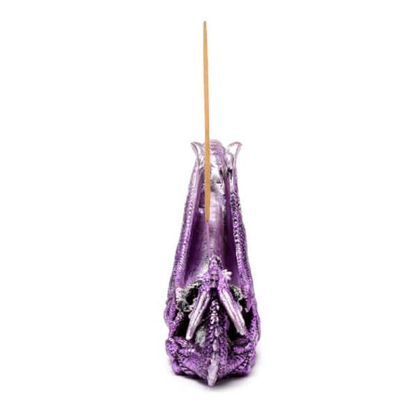 Ashcatcher Incense Burner - Enchanted Nightmare Dragon Crystal Orb DRG567 - Image 6