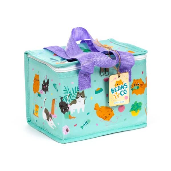 Beans & Co Cats RPET Cool Bag COOLB134 - Image 4
